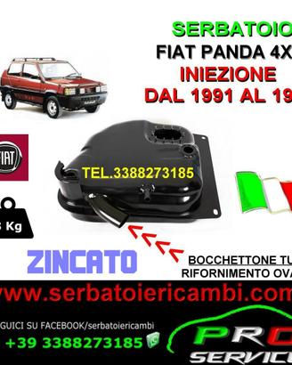 Serbatoio benzina fiat panda 4x4 dal1991>1993