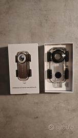 custodia waterproof case for insta 360 x 2