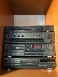 Impianto HI-FI Technics e coppia di casse JBL