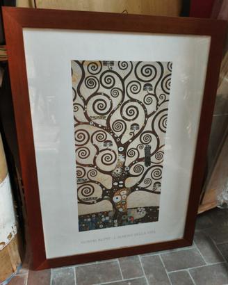 POSTER KLIMT INCORNICIATO