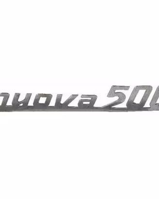 Scritta Emblema Targhetta auto Fiat nuova 500