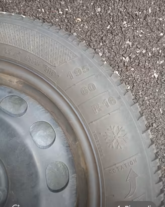 Cerchioni da 16 con gomme invernali