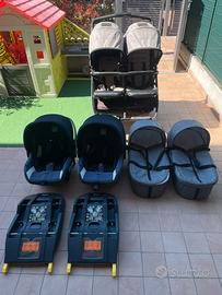 Trio gemellare peg perego book for two