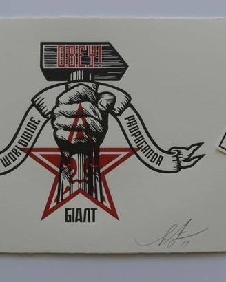 OBEY (Shepard Fairey) - Hammer & Fist