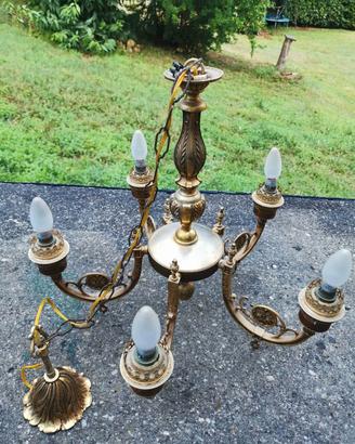lampadario antico 