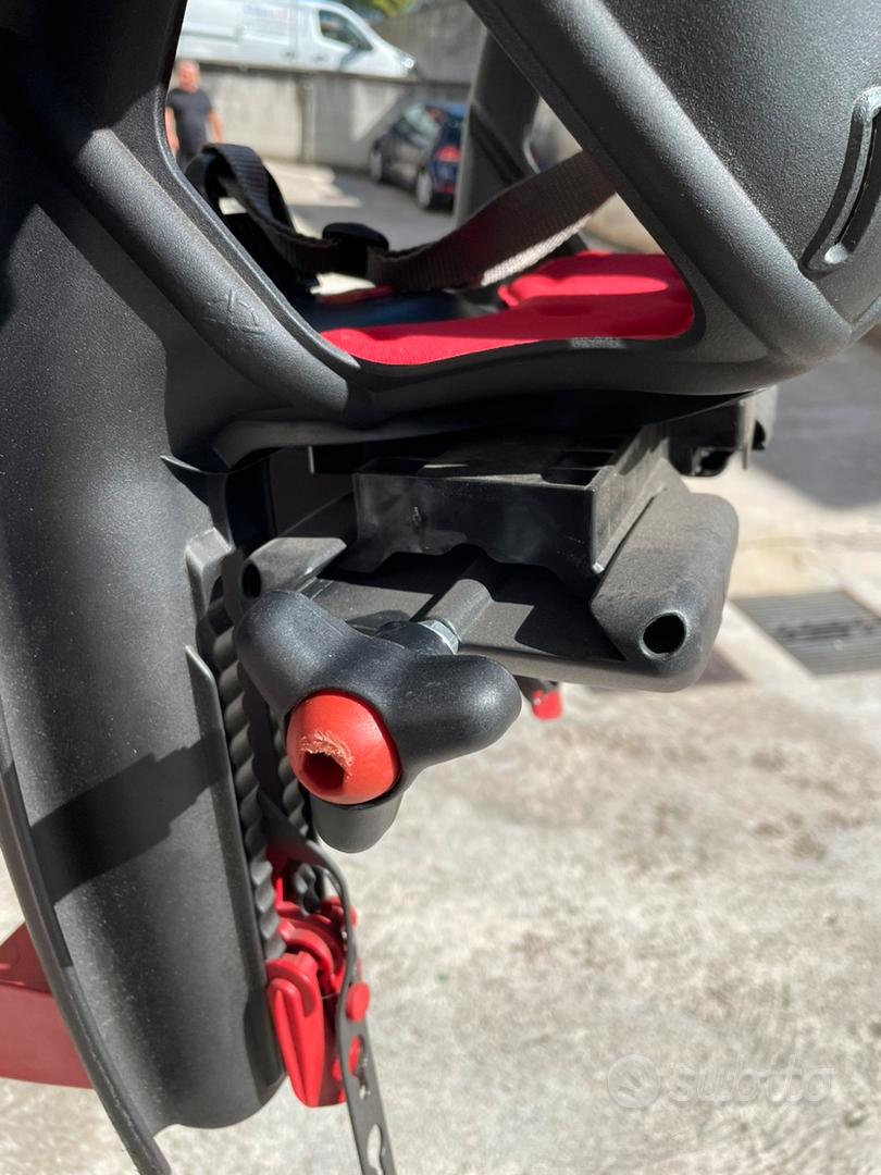 Seggiolino Bici Posteriore Bellelli - Per Bambini 3-8 Anni, Fino A 22kg, Grigio Scuro, Fissaggio Portapacchi - Foto 2