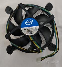 Intel ventola e dissipatore di calore.