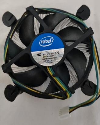 Intel ventola e dissipatore di calore.