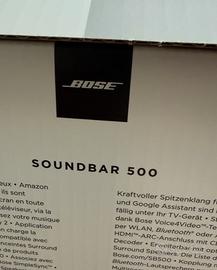 BOSE SOUNDBAR 500