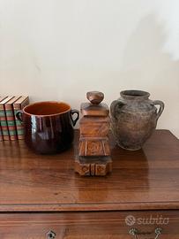 Vasi terracotta anfora mortaio