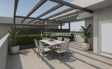 NUOVA COSTRUZIONE 3 LOCALI CON TERRAZZO E DOPPI SE