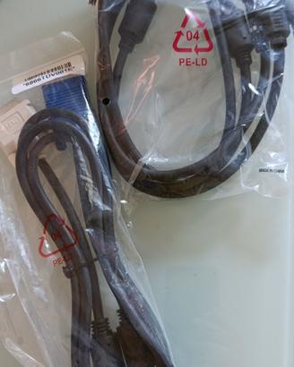 2 Cavi DVI originali LG nuovi