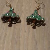 Orecchini albero di Natale 