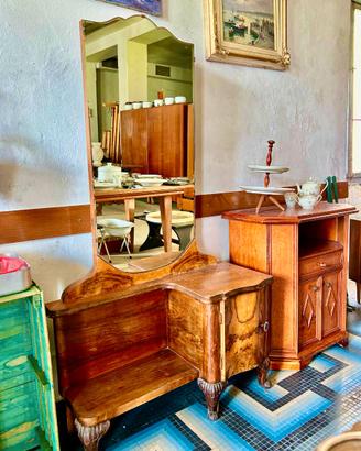 Antica Specchiera Toilette Liberty (inizio ’900)