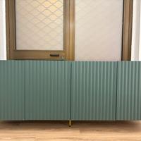 Madia verde L200cm già montata