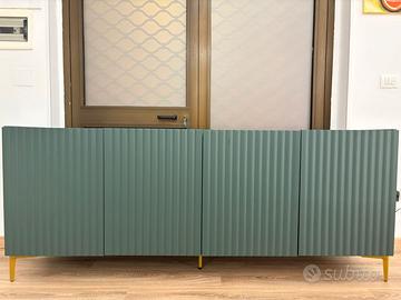Madia verde L200cm già montata