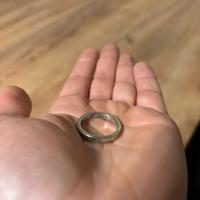 Anello argento e pietra zircone