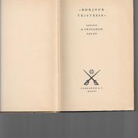 1955 bonjour tristesse francoise sagan rilegato