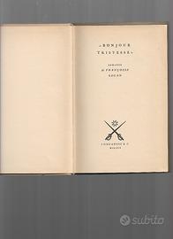 1955 bonjour tristesse francoise sagan rilegato