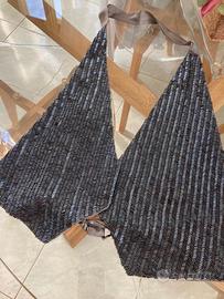 Caractere gilet paillettes