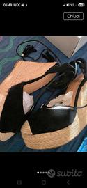 Espadrillas nere n.39