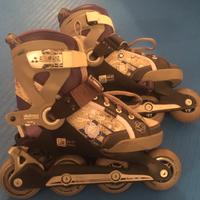 Pattini a rotelle- roller allungabili bambina