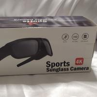 Occhiali da sole con Telecamera 4K