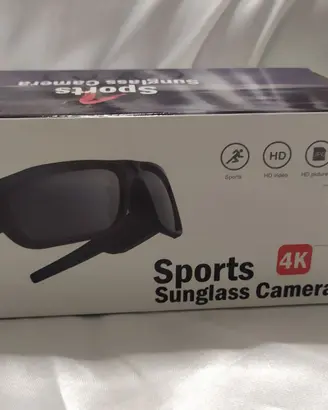 Occhiali da sole con Telecamera 4K