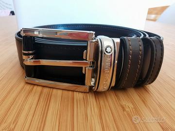 Cintura Montblanc Reversibile in Pelle