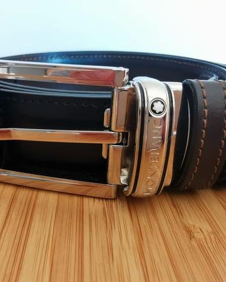 Cintura Montblanc Reversibile in Pelle