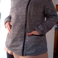 Giacca curvy stile biker