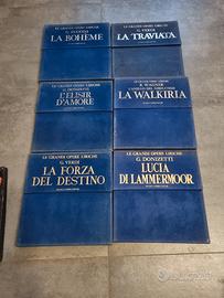 Vinili 33 giri OPERE LIRICHE N.6 cofanetti