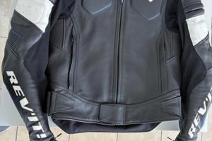 Giubbotto moto pelle Revit