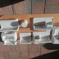 set accessori bagno vintage