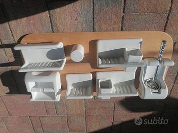 set accessori bagno vintage