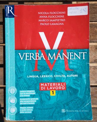 Verba Manent 1 e 2 - Sansoni latino