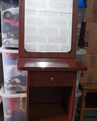 Mobiletto con Specchiera da ingresso