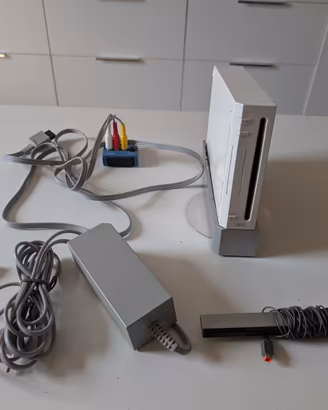 Wii Nintendo console + giochi + accessori