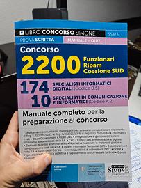 Libro concorso funzionari ripam coesione sud