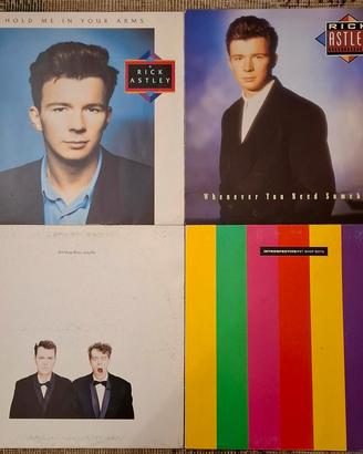Vinile Pet shop boys e Rick Astley 