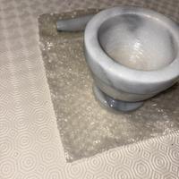 Mortaio in marmo küchenprofi con pestello e scatol