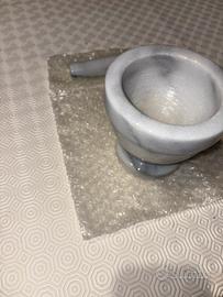 Mortaio in marmo küchenprofi con pestello e scatol