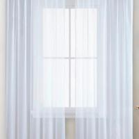 Tende doppie bianche lunghe