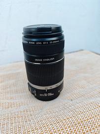 obbiettivo Canon 55-250 stabilizzato