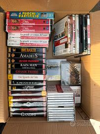 LOTTO DVD+VHS+CD  ANCORA SIGILLATI