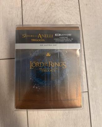 Il signore degli anelli trilogia steelbook 4K
