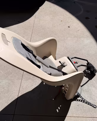 Seggiolino bimbo bici posteriore