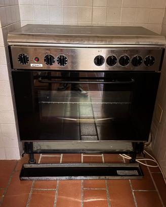 Cucina a Gas Monoblocco in Acciaio Inox con Forno