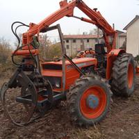 Gru forestale per trattore