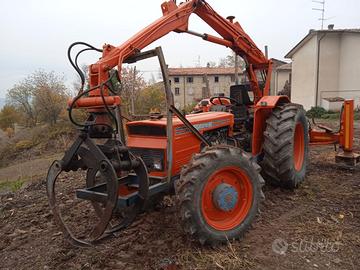 Gru forestale per trattore